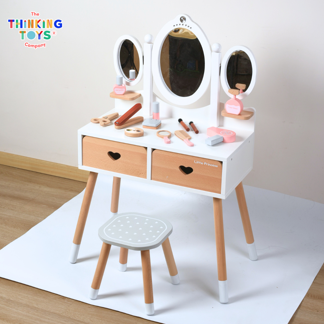 Classic Heart Vanity Dresser