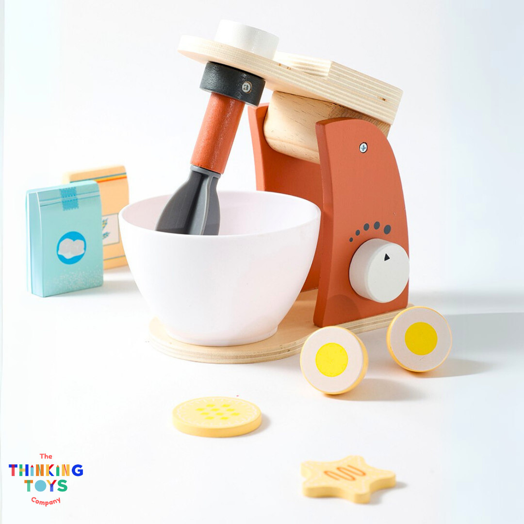 PLAYSHOP Classic Wooden Mixer