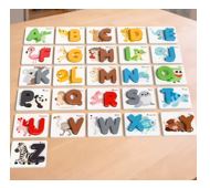 Alphabet & animal Matching Board