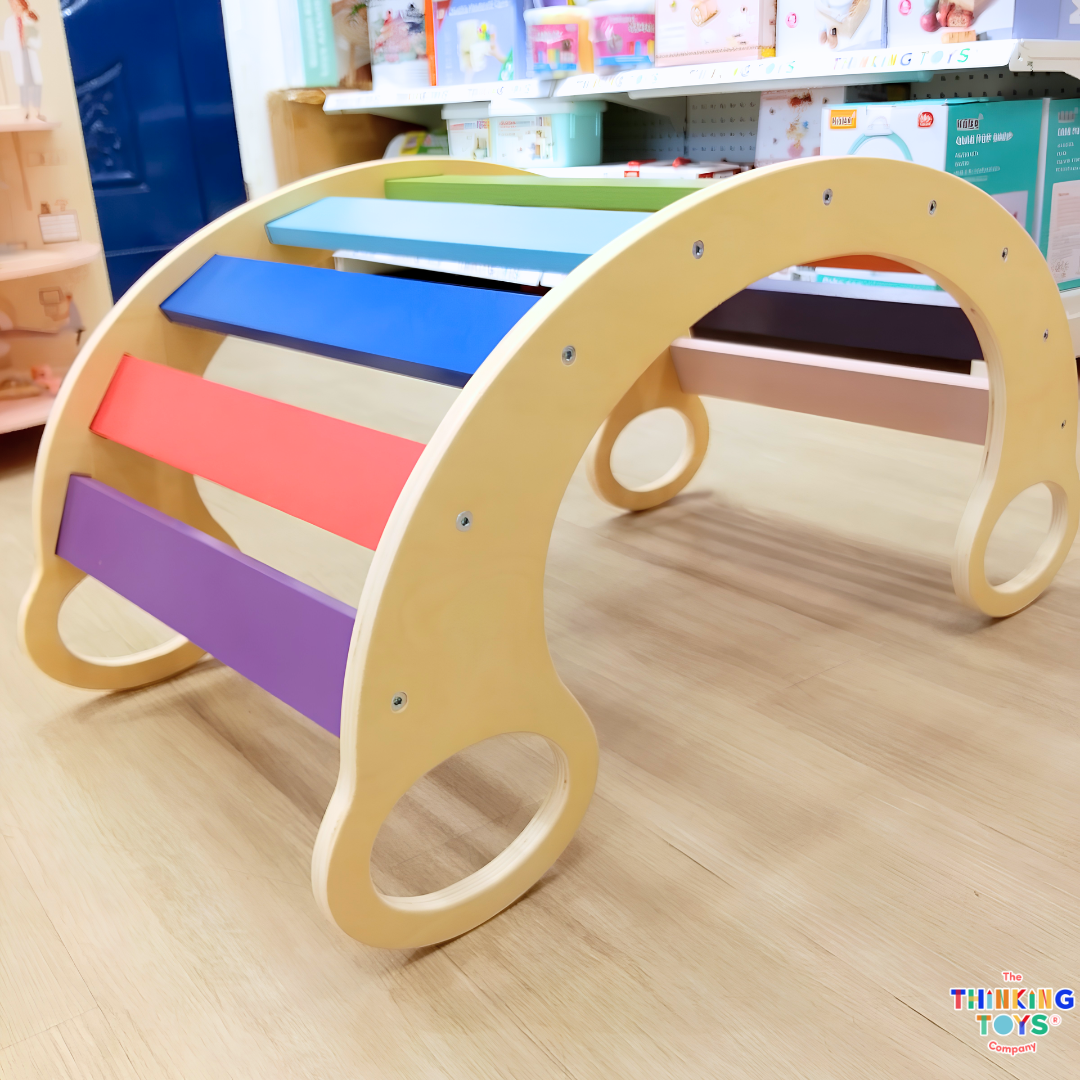 Arlo Wooden Multi-Activity Play Arch