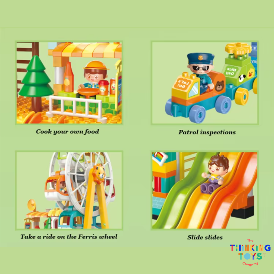 CREATIVE BUILDING BLOCKS Ferris Wheel Park 235 PCS