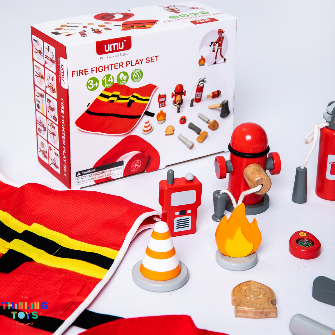 PLAYSHOP Fire Officer Playset