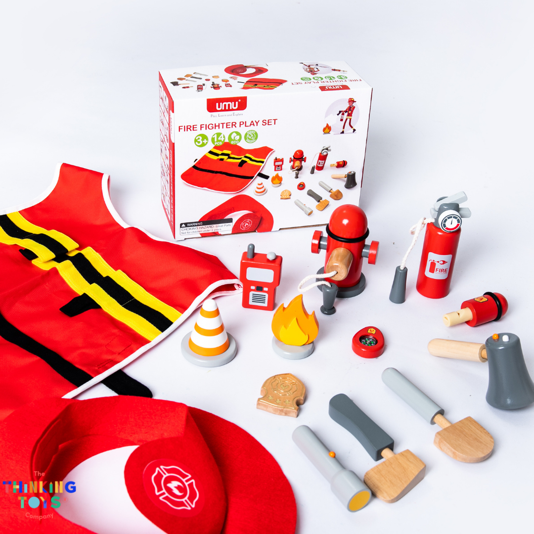 PLAYSHOP Fire Officer Playset