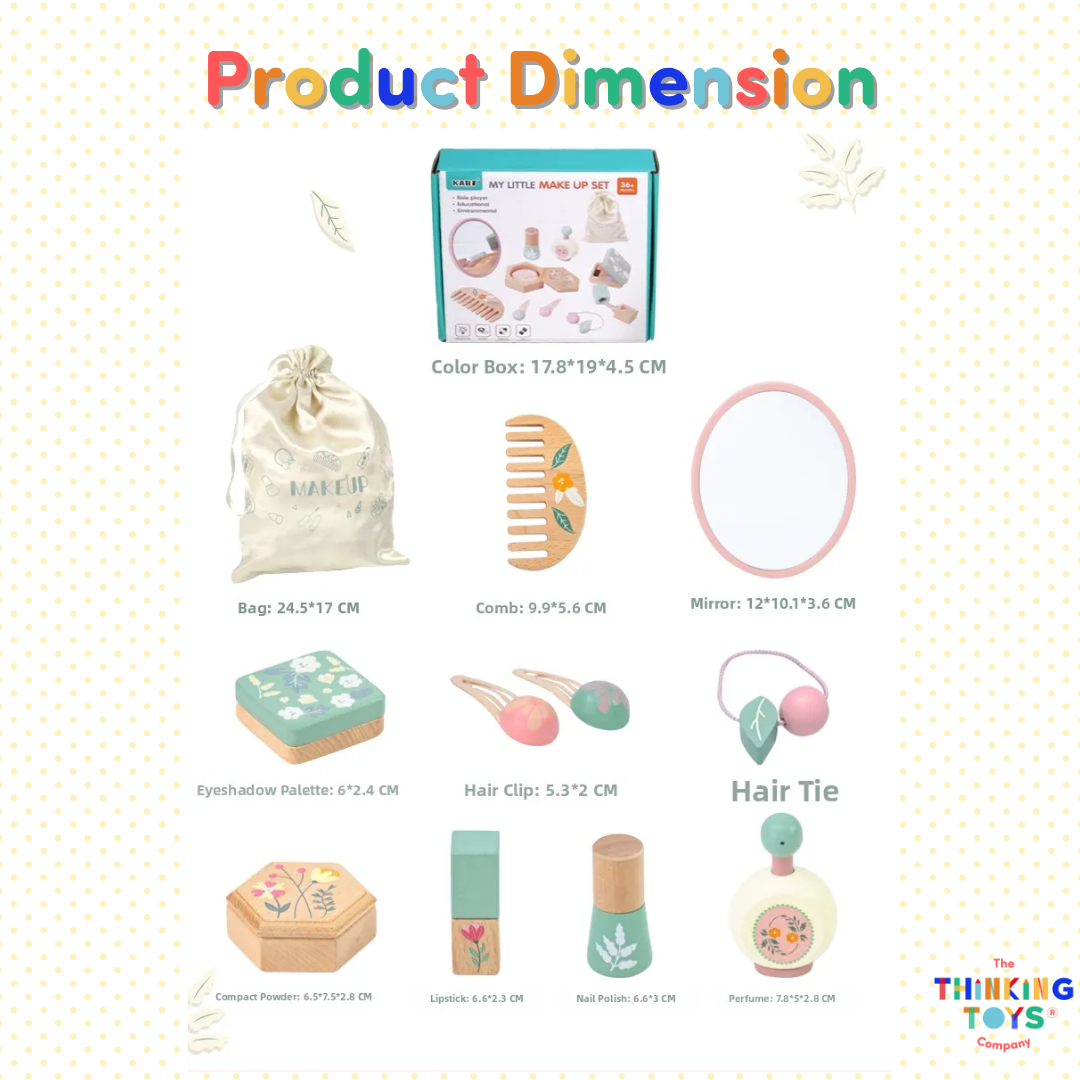 Bree Wooden Make Up Kit