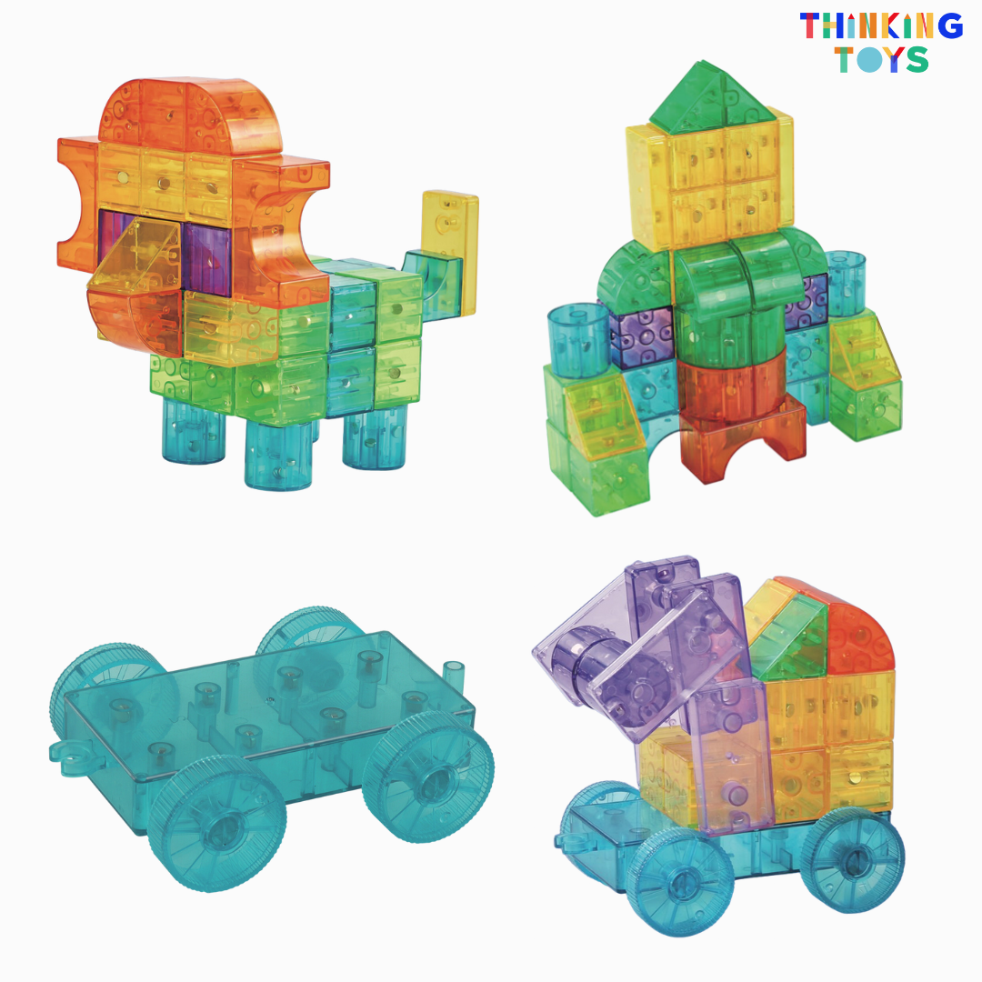 BLOCKS 65-pieces Magnetic Blocks Set