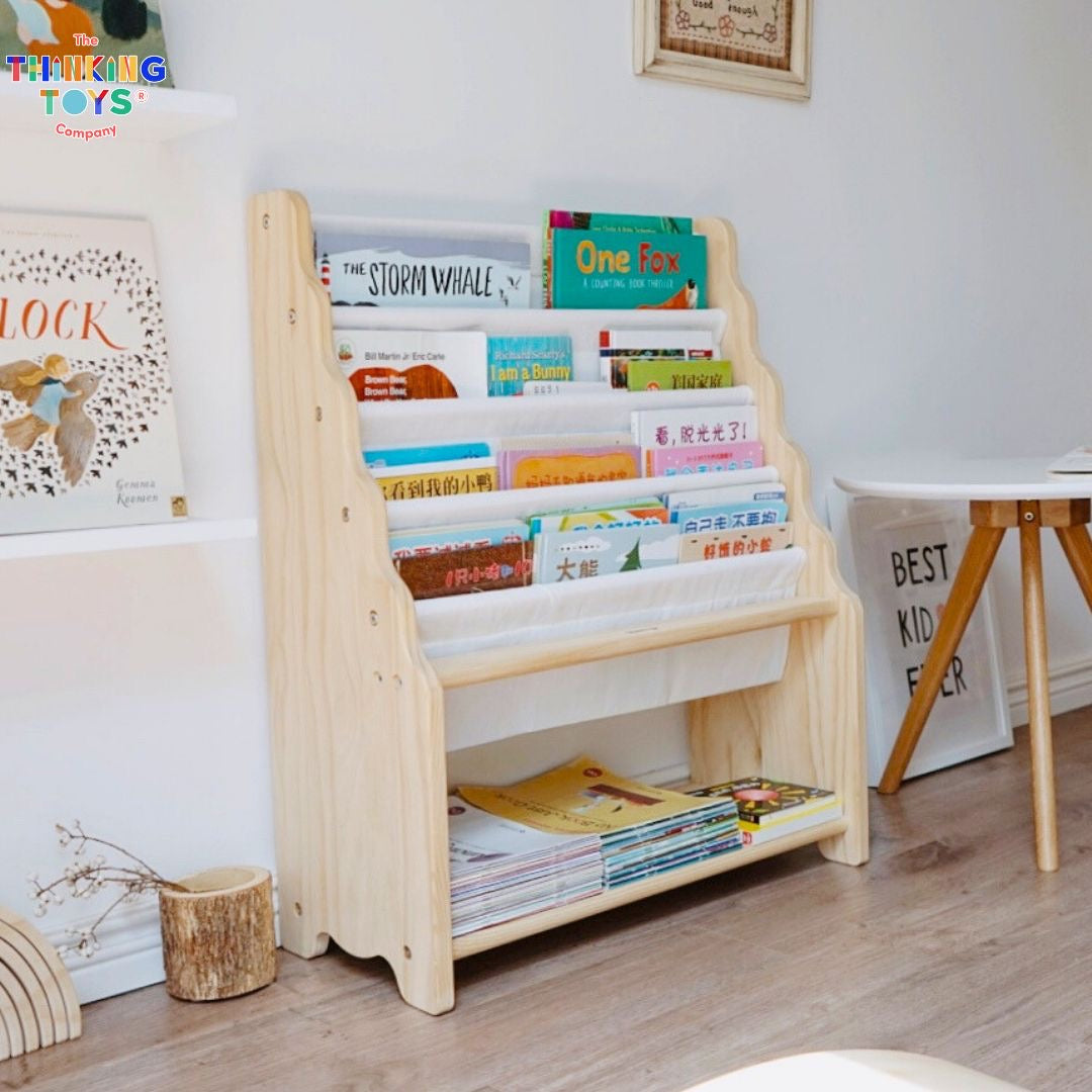 Nordic Fabric Bookshelf