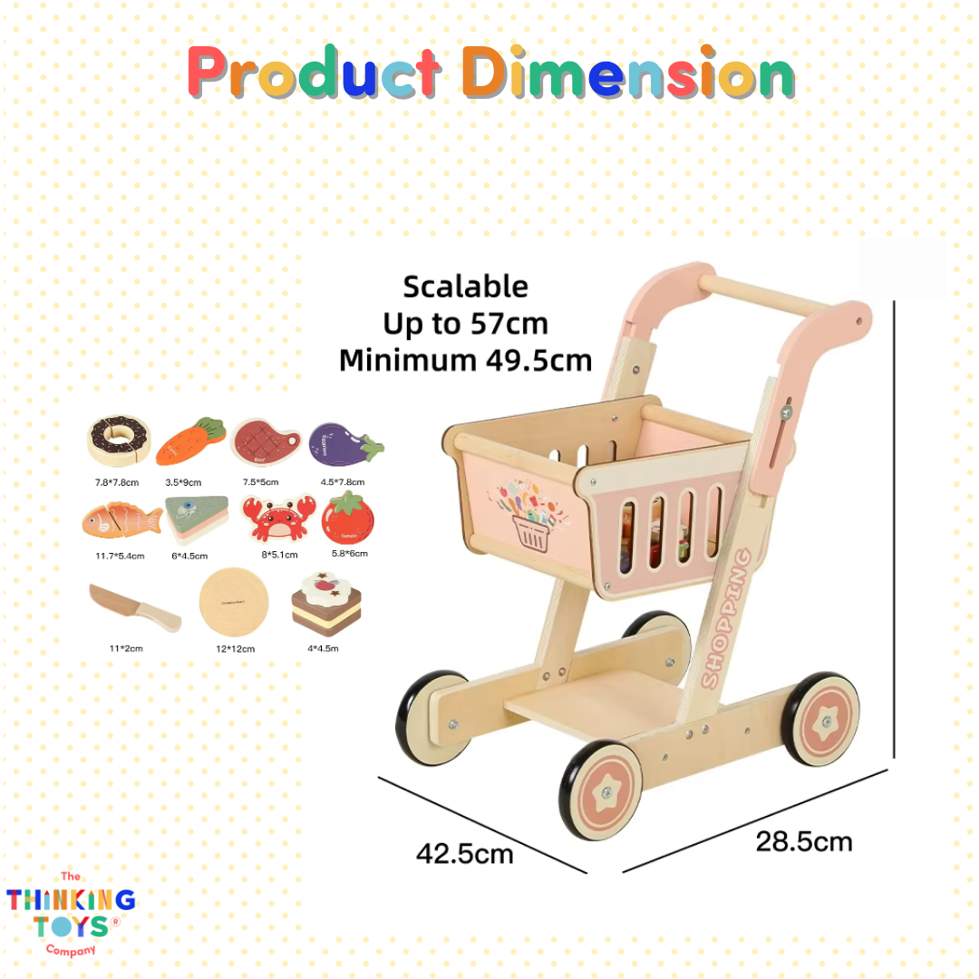 Wooden Market Cart