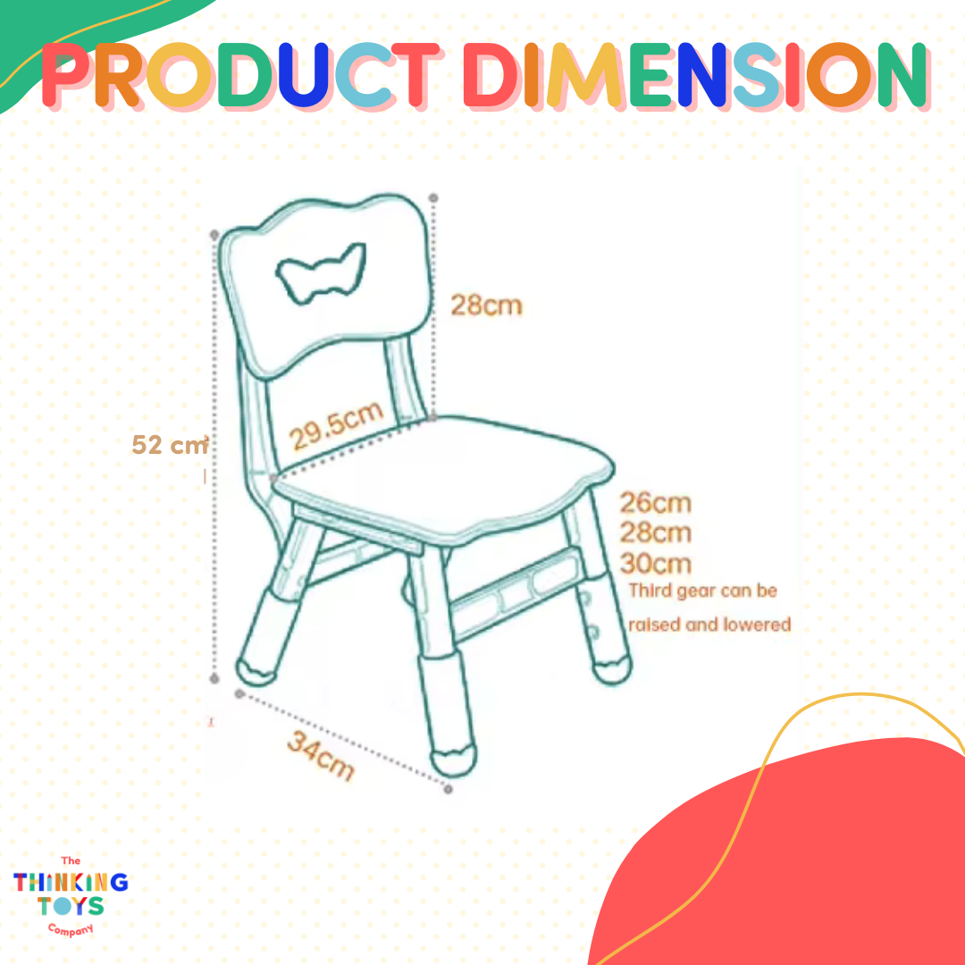 Adjustable Kids Study Chair