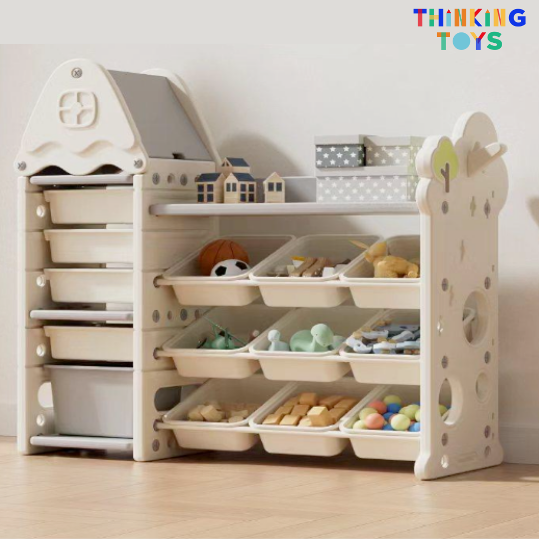 SU005, Single Treehouse Toy Shelf, Inspires storytelling and role play adventures in a whimsical, child-friendly space.