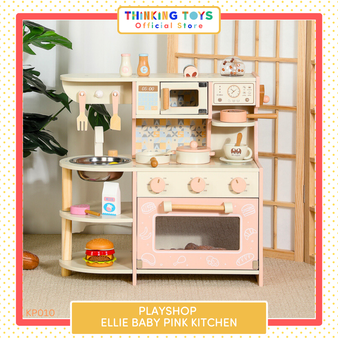 PLAYSHOP Ellie Baby Pink Kitchen