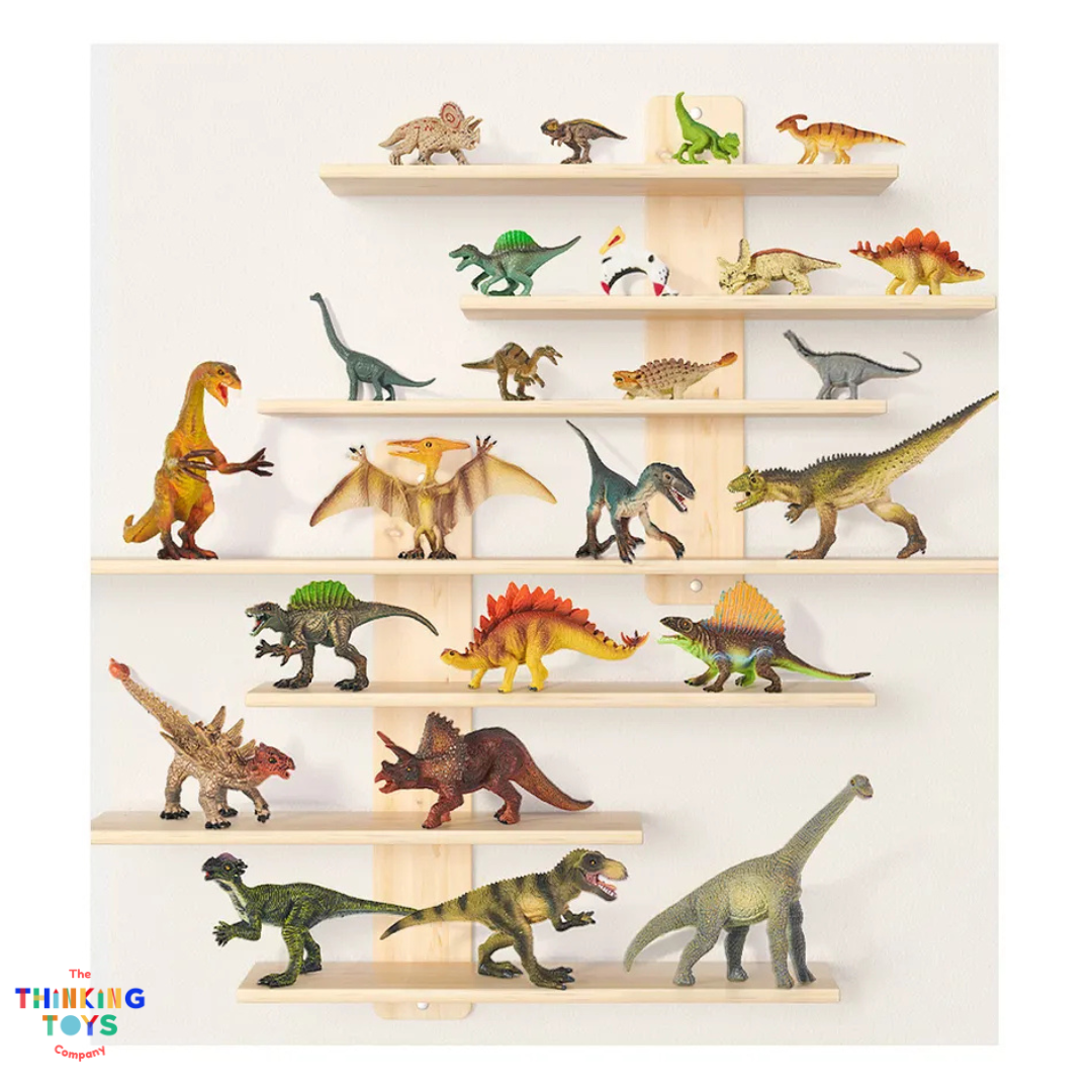 AT001, MIDEER Realistic Dinosaur Toy Set, The MIDEER Realistic Dinosaur Toy Set takes kids back to prehistoric times. With lifelike dinosaur figures, it inspires imagination, storytelling, and early STEM learning about history and science.