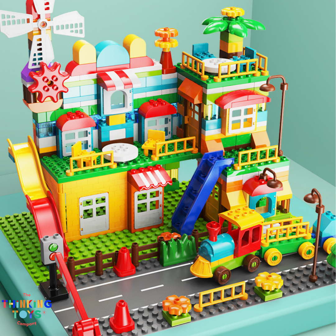 BB005, CREATIVE BUILDING BLOCKS 269 PCS, Sparks curiosity and fine motor skills through engaging, creative construction.
