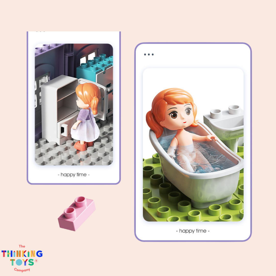BB006, CREATIVE BUILDING BLOCKS 400 PCS , Offers hours of building fun that enhances imagination, problem-solving, and focus.