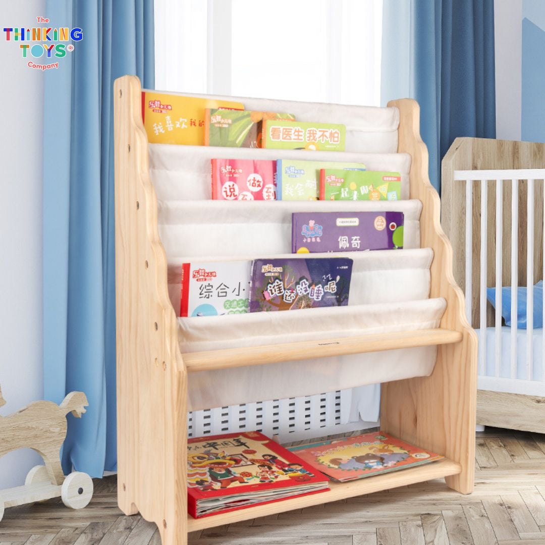 Nordic Fabric Bookshelf