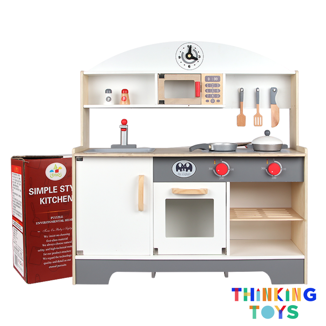 KP002, PLAYSHOP Wooden Japanese Kitchen Playset, Brings cultural inspiration to pretend cooking, sparking imagination and social play among children.