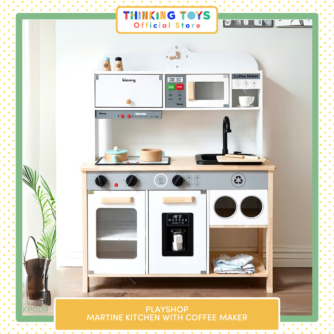 PLAYSHOP Martine Kitchen and Coffee maker