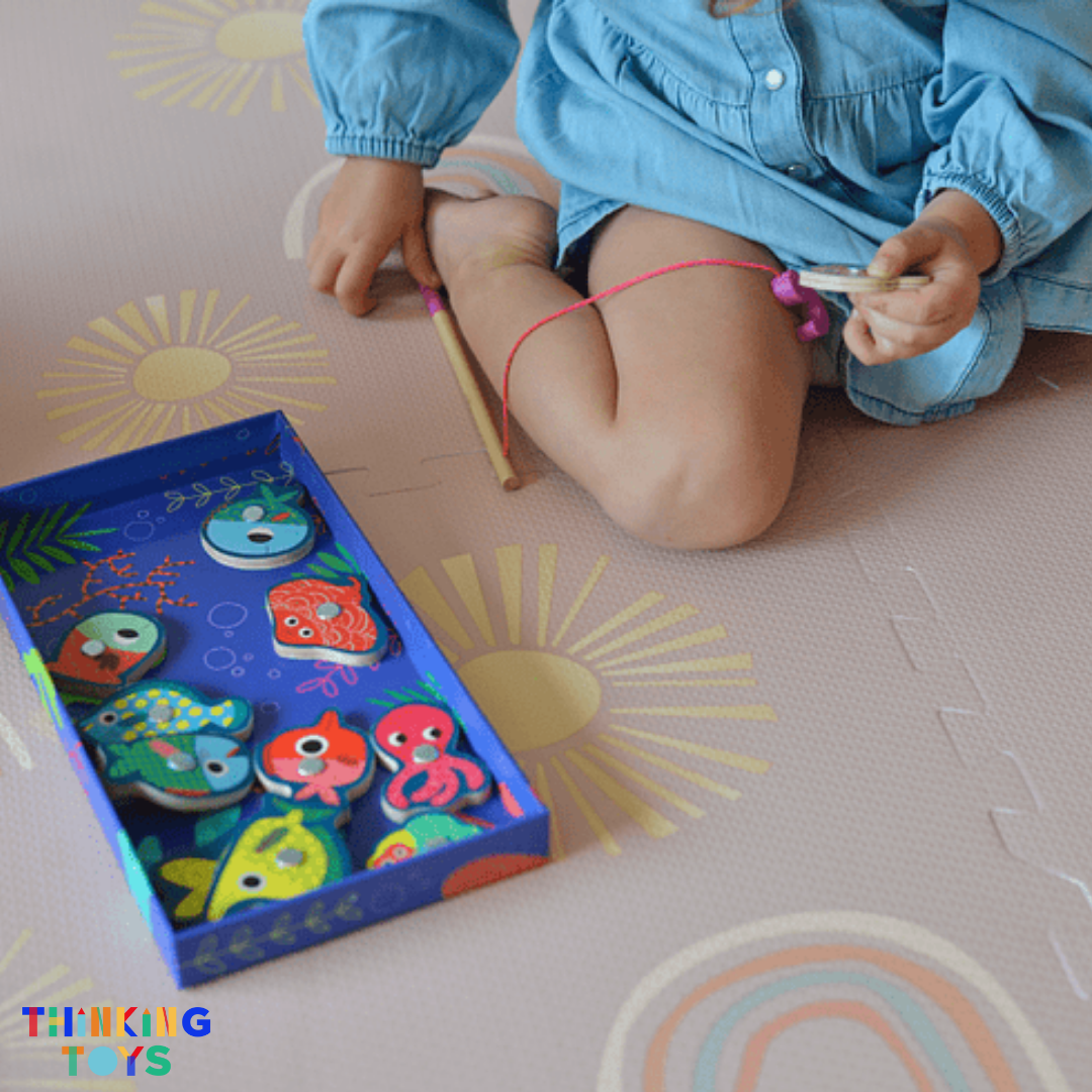 MAT003, Rainbow and Sun, Sparks curiosity with a themed design while protecting kids during active play.