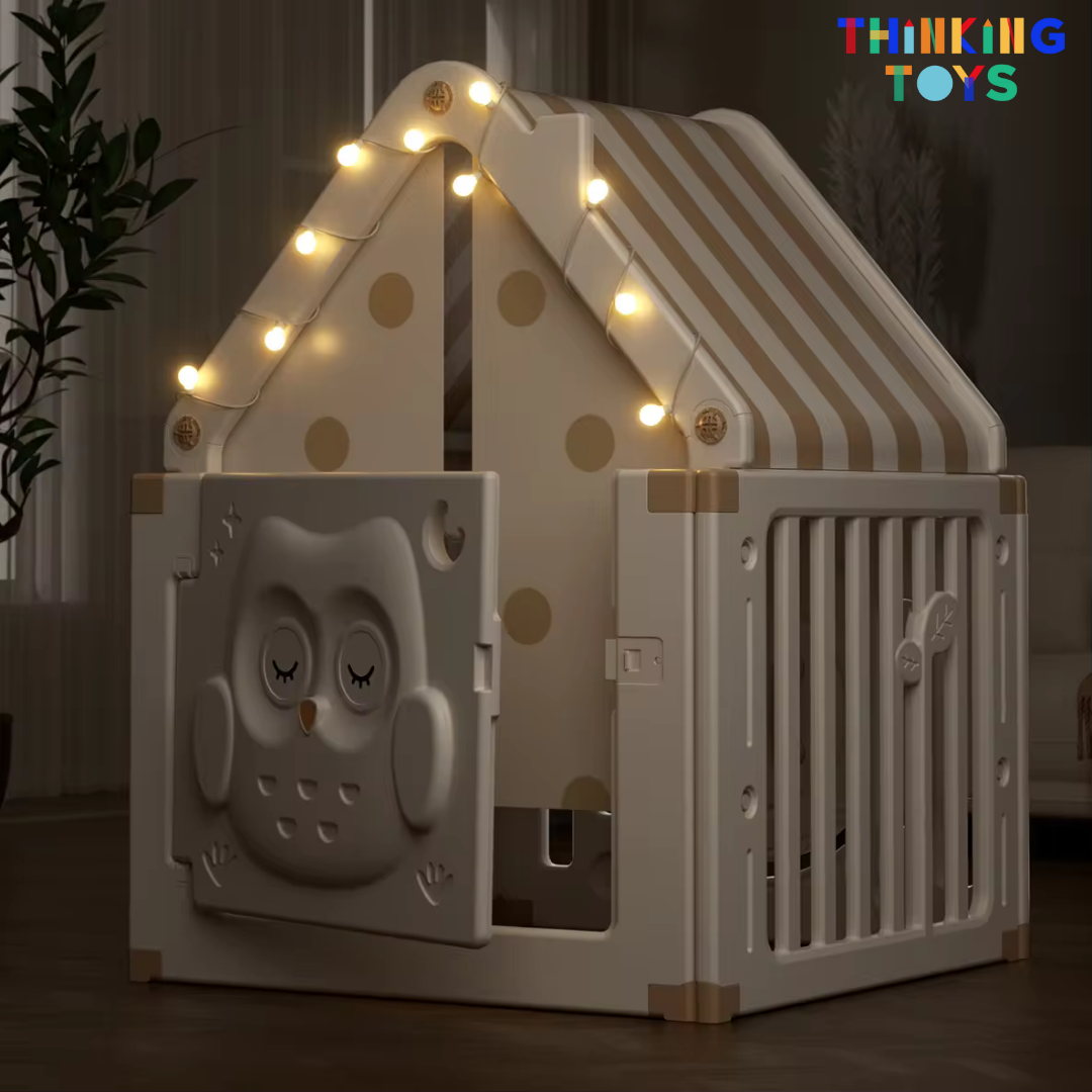 PH001, Owl Play House , Creates imaginative settings for pretend family stories and social play with friends.