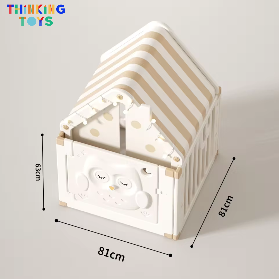 PH001, Owl Play House , Creates imaginative settings for pretend family stories and social play with friends.