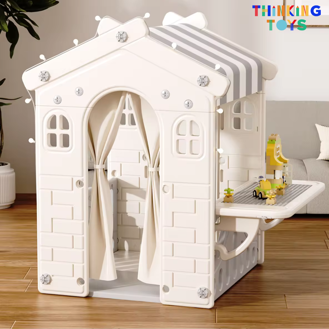 PH002-WG, Cottage Play House, Encourages storytelling and imaginative fun while offering versatile playtime space.