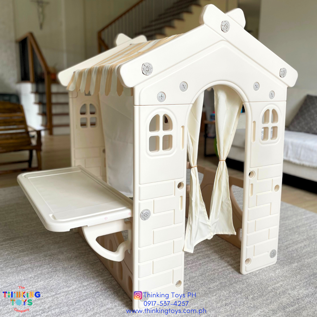 PH002-WG, Cottage Play House, Encourages storytelling and imaginative fun while offering versatile playtime space.