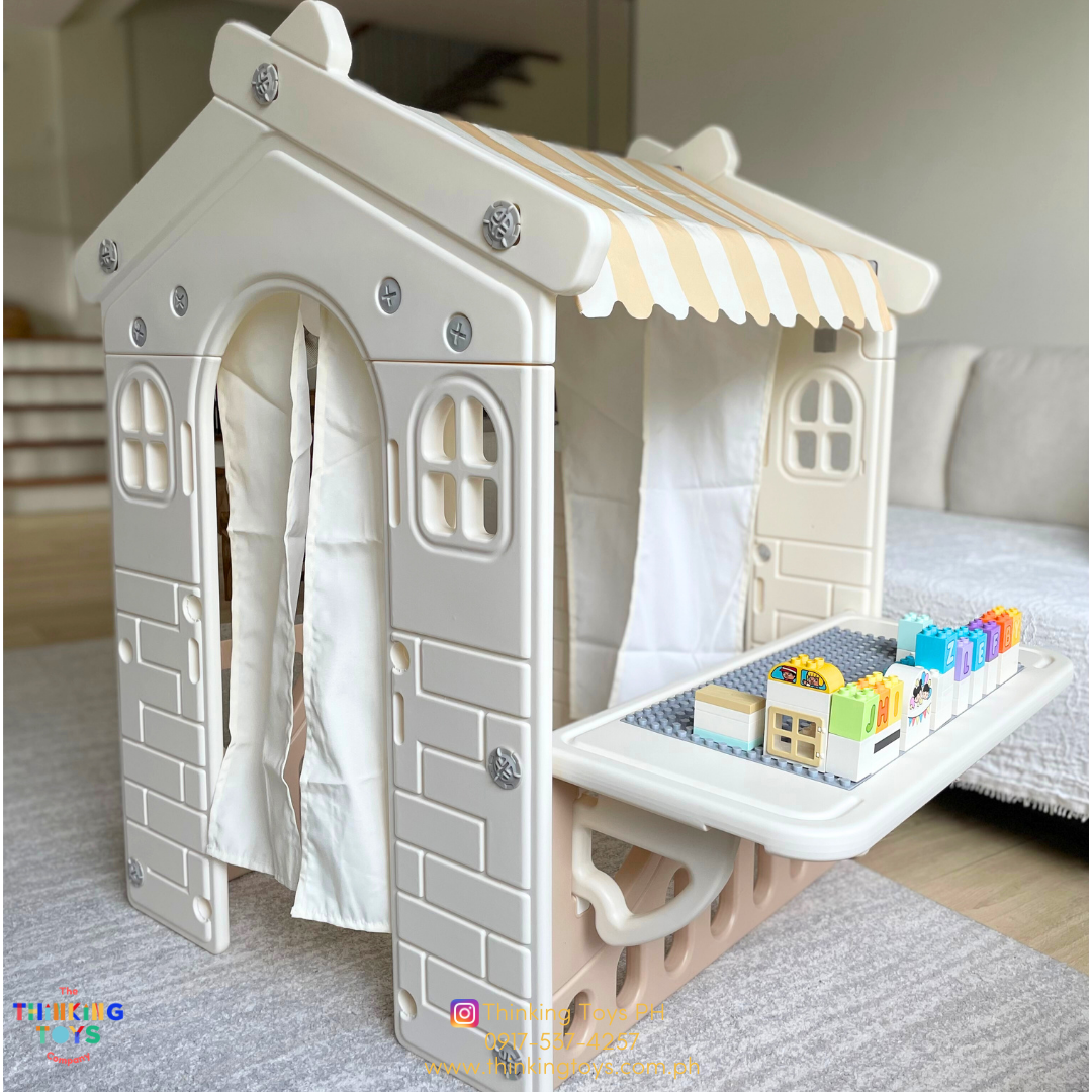 PH002-WG, Cottage Play House, Encourages storytelling and imaginative fun while offering versatile playtime space.