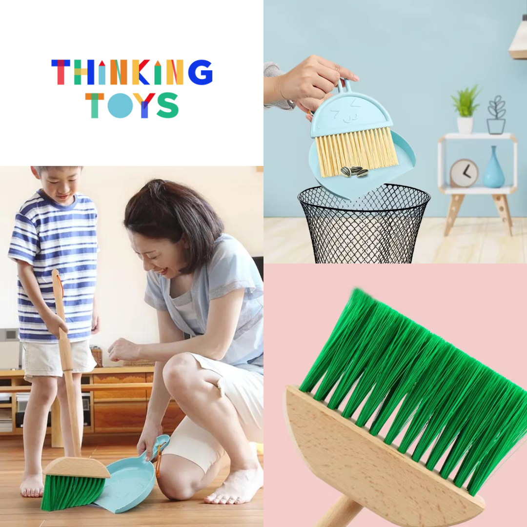 PP009, PLAYSHOP Kiddie-size Cleaning Tools, Inspires pretend dessert making that encourages creativity, imagination, and social play.