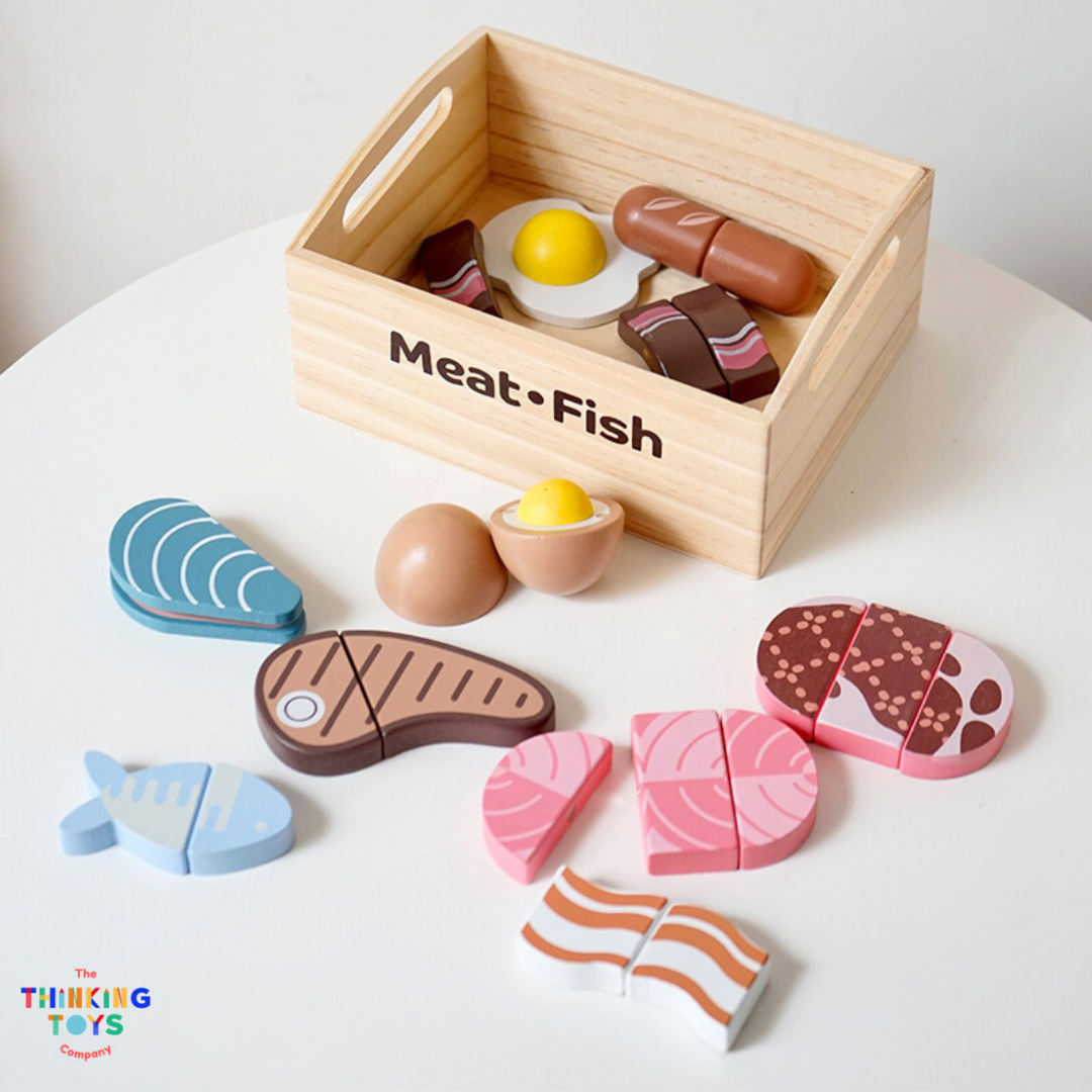 PP014, Modern Market Booth plus accessories C and D , Sparks pretend self-care play while encouraging organization, creativity, and storytelling.