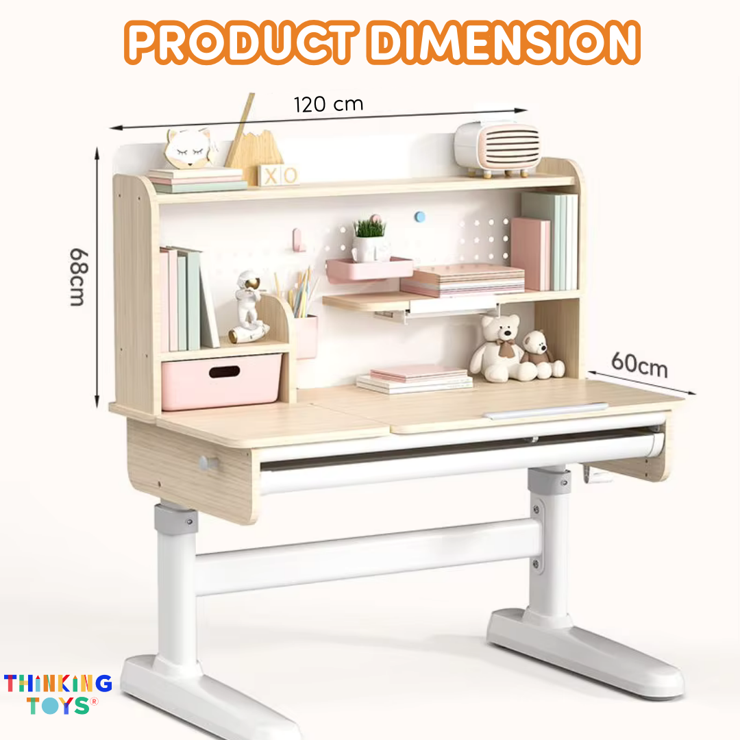 GROW-WITH-U Ergonomic Study Desk
