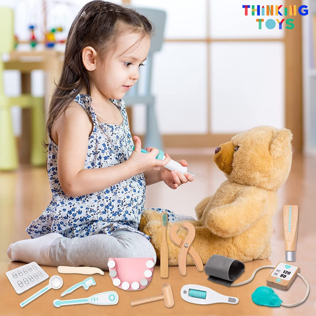 SP012, Medical Doctor’s Kit, Encourages role play that fosters empathy, problem-solving, and curiosity about healthcare.