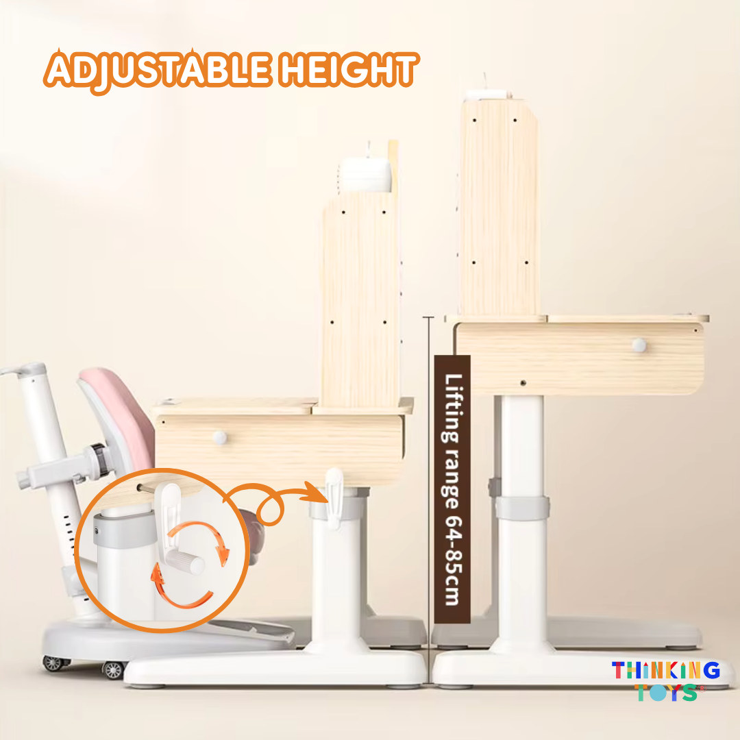 ST001, ERGONOMIC STUDY DESK, Encourages creativity, role play, and storytelling through pretend cooking activities.