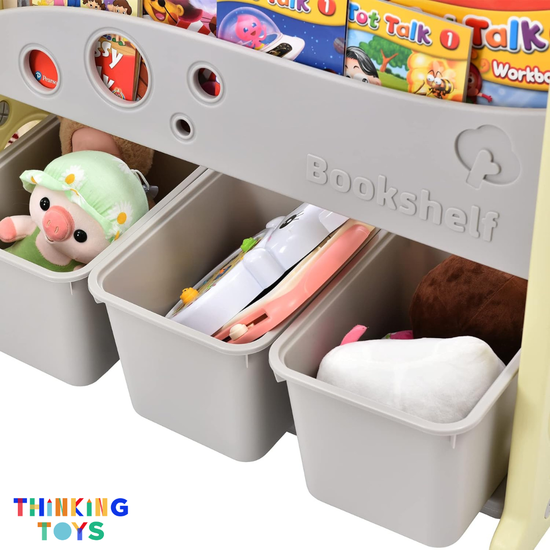 SU003-G, Treehouse Bookshelf GREEN, Encourages independent reading and organization with a clean, child-friendly design.