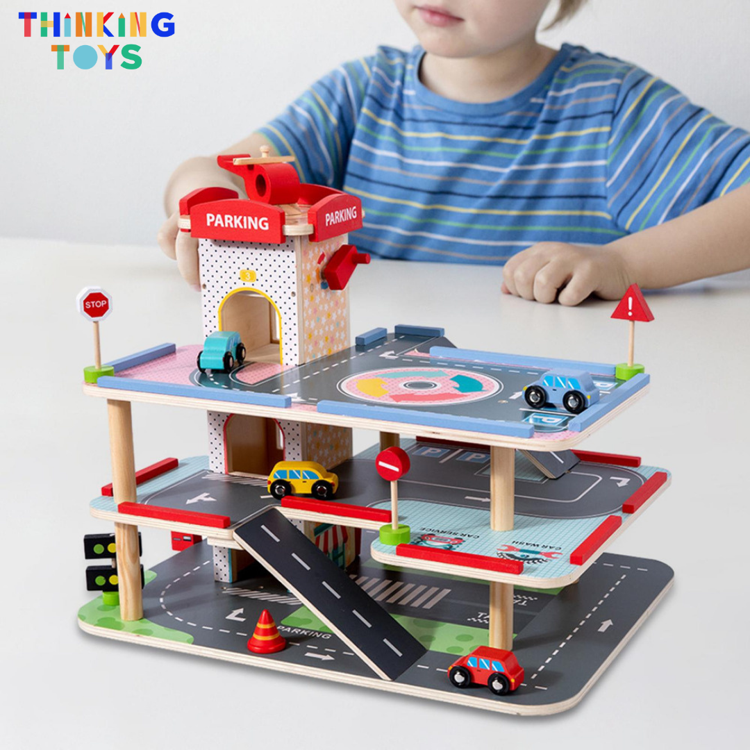 "TS005, 3-level Car Parking
Garage Station, Provides safe, soft flooring while adding stylish design to playrooms and nurseries."