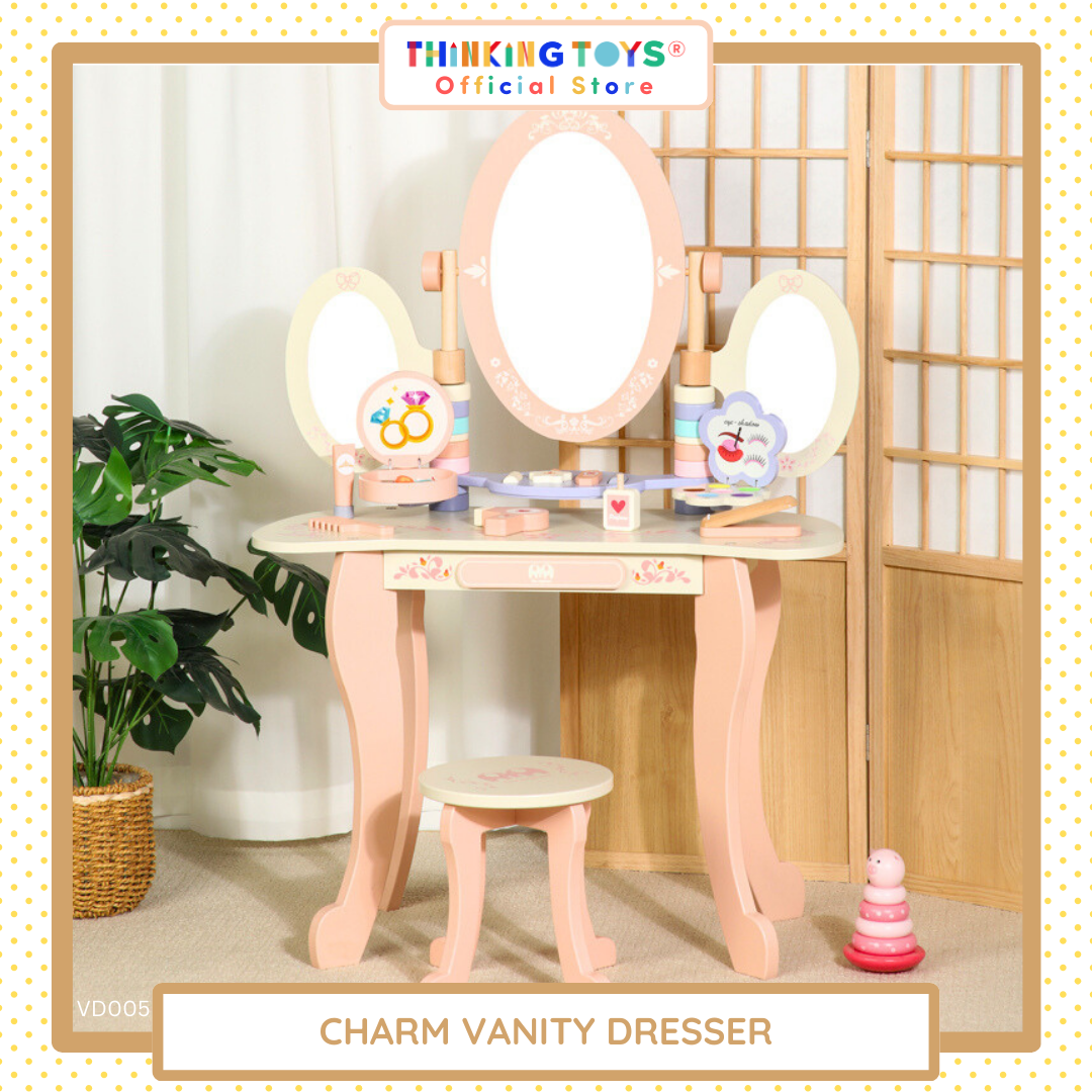 VD005, CHARM VANITY DRESSER