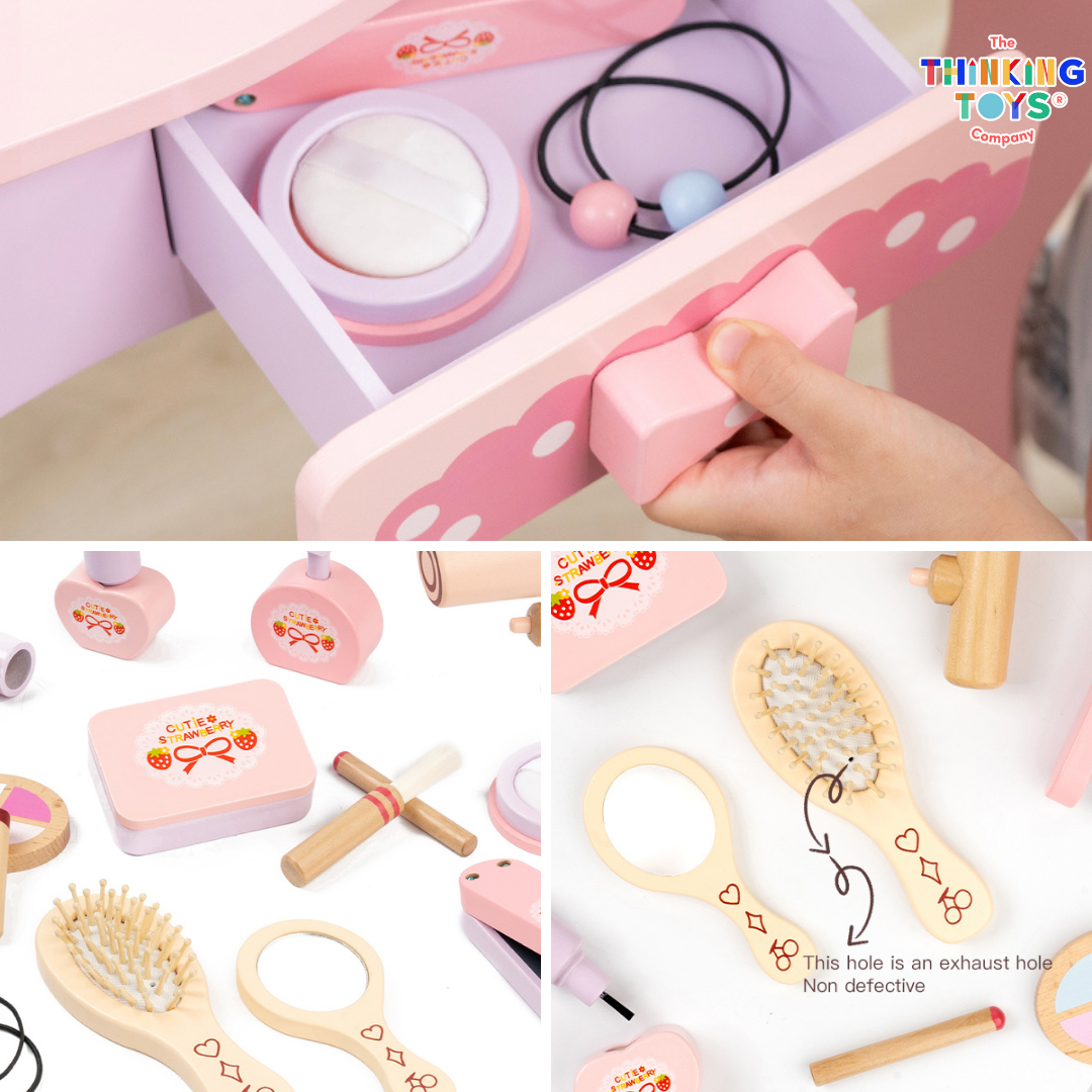 VD006, STRAWBERRY LITE VANITY DRESSER 4
