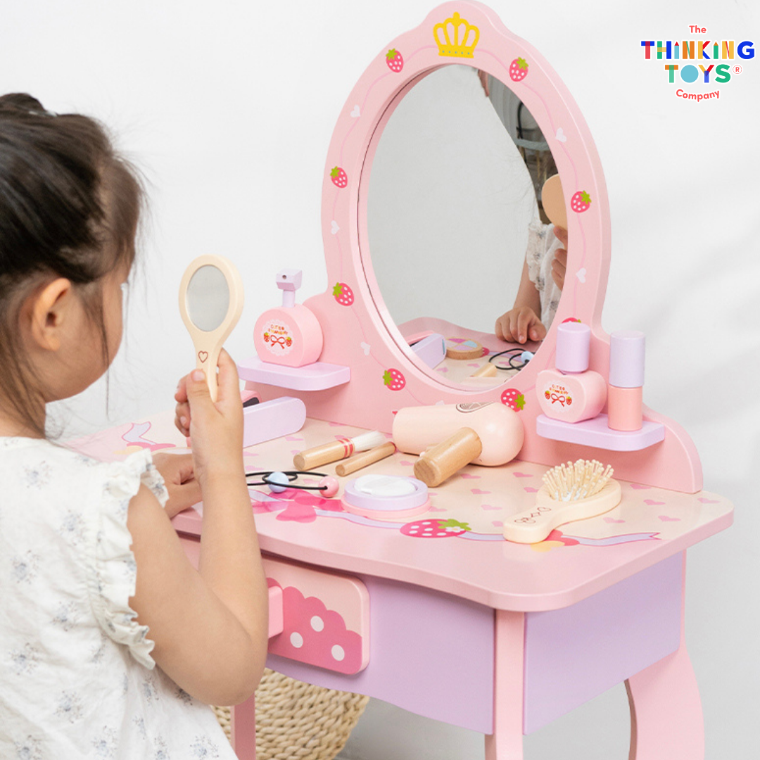 VD006, STRAWBERRY LITE VANITY DRESSER 6