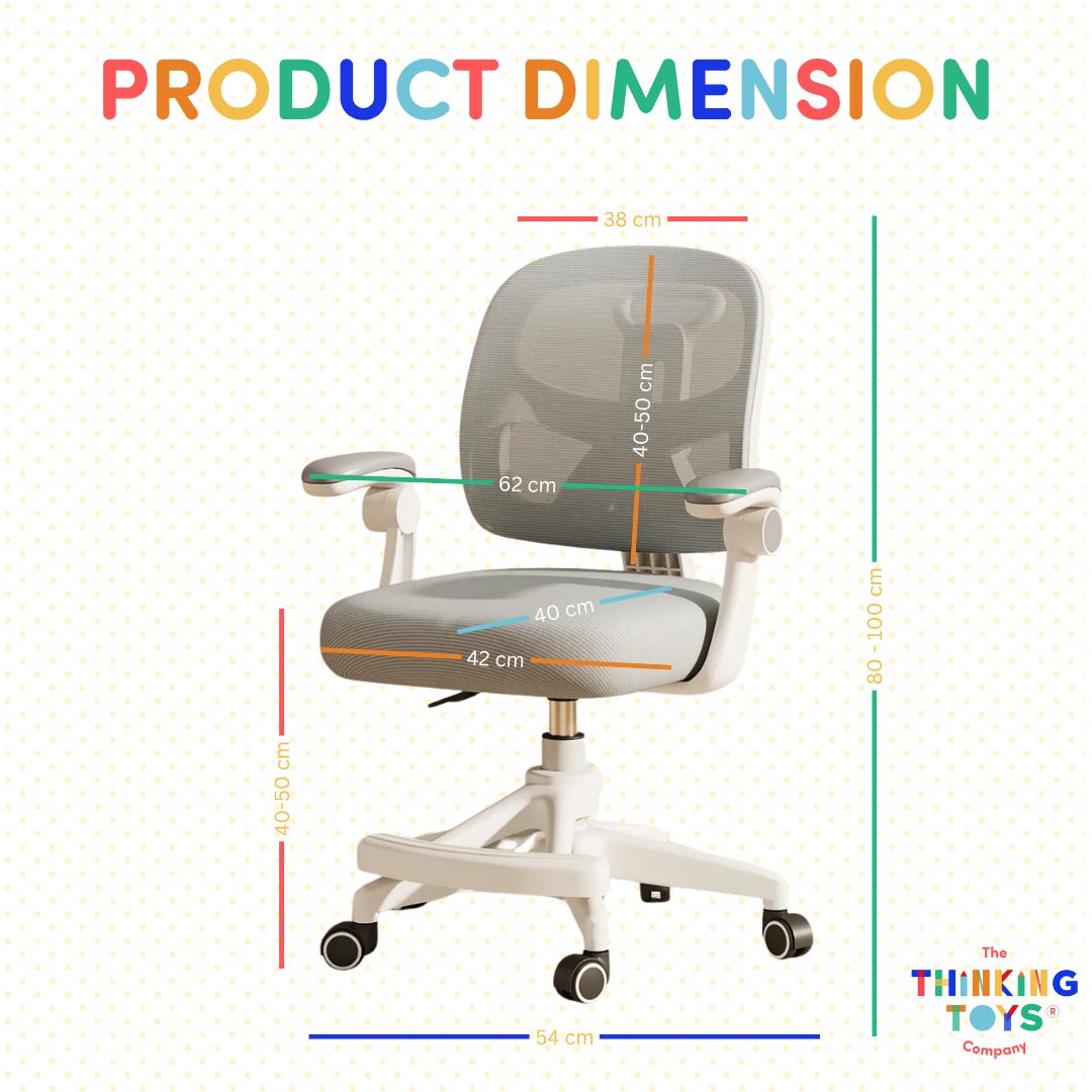 Grow With U Ergonomic Study Chair Lite