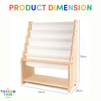 Nordic Fabric Bookshelf