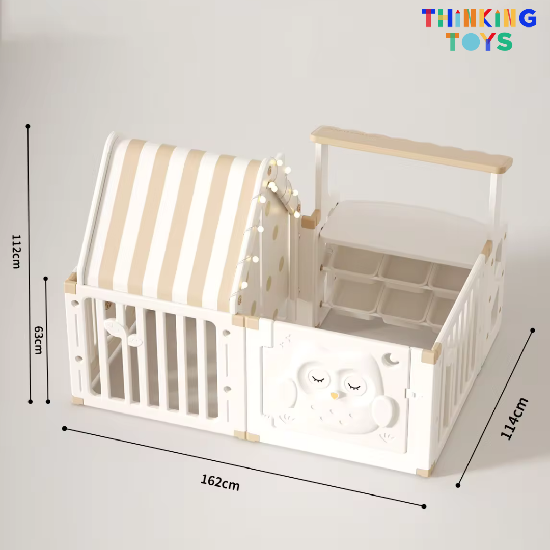 KUMI Owl Playpen and Play House