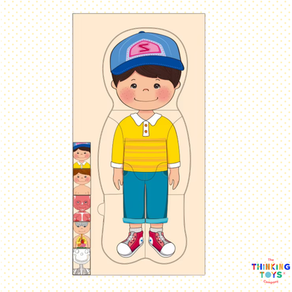 Montessory Body Structure Jigsaw Puzzle