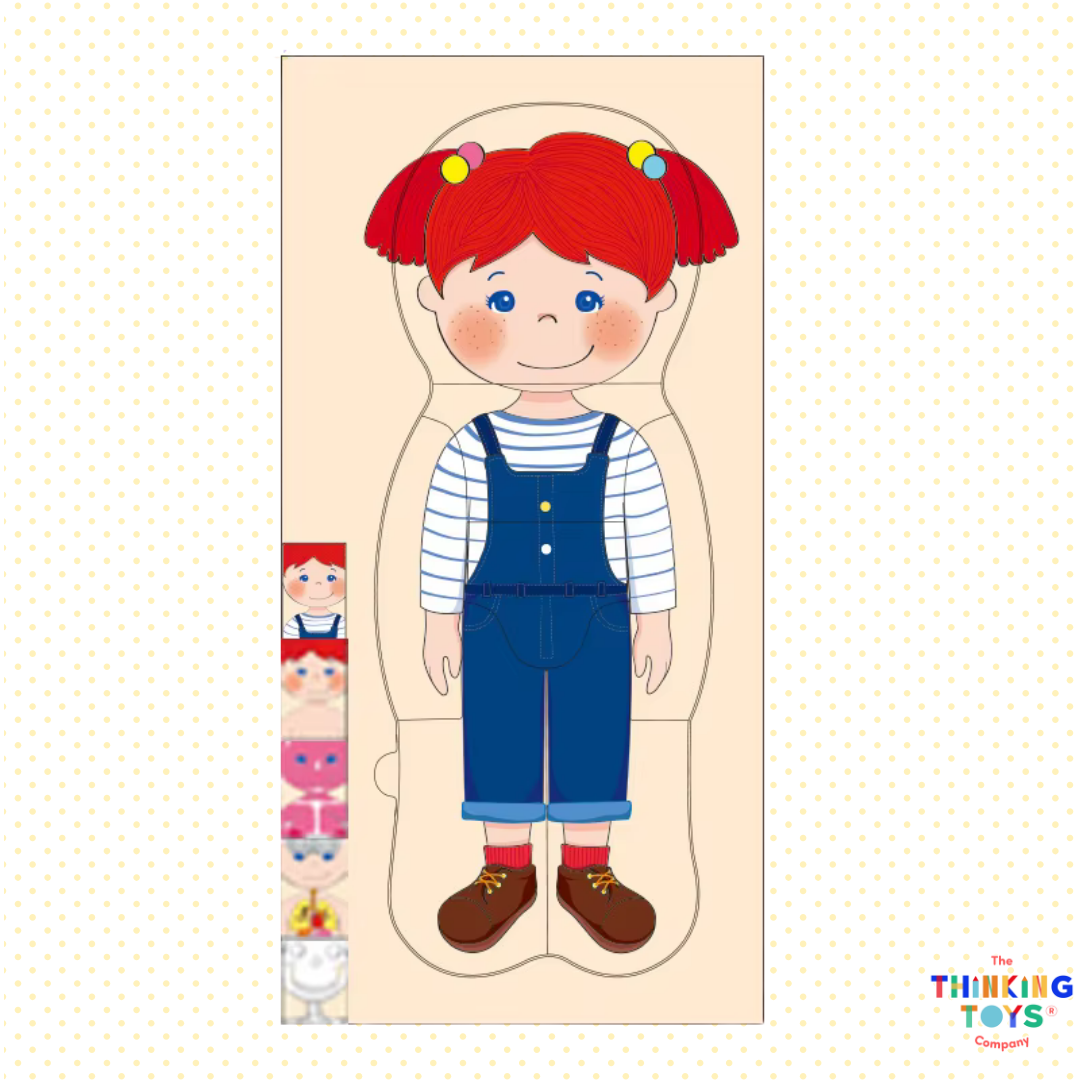 Montessory Body Structure Jigsaw Puzzle