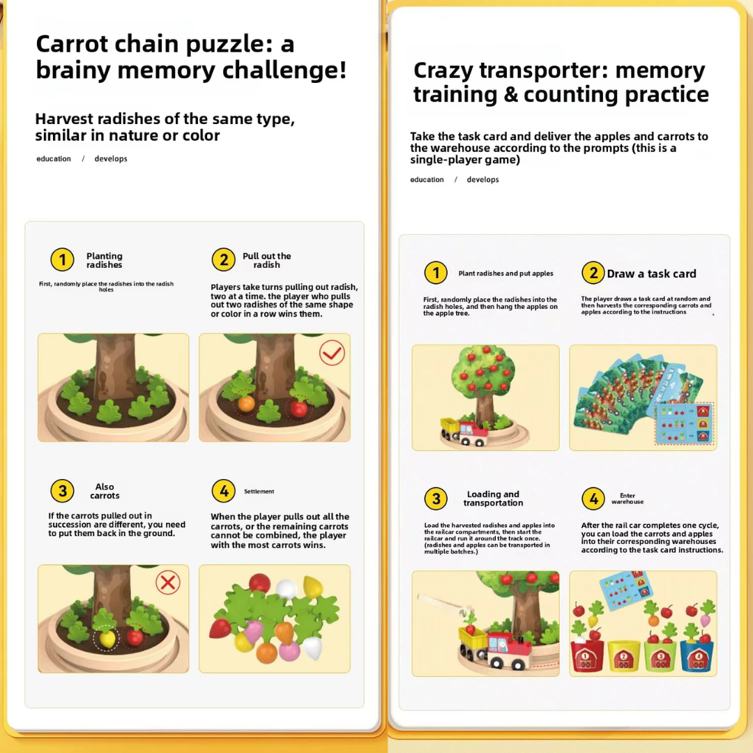 Woodland Farm Memory Game
