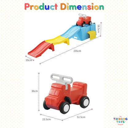 Speedy Ride-On Car Slide