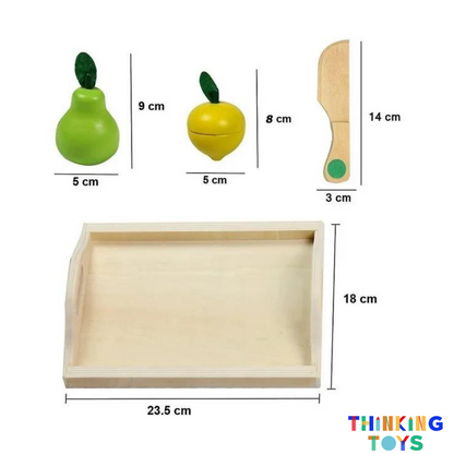 PLAYSHOP 9-Piece Fruit Slicing Set