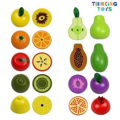 PLAYSHOP 9-Piece Fruit Slicing Set