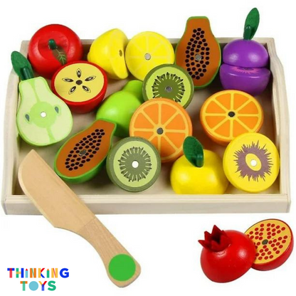 PLAYSHOP 9-Piece Fruit Slicing Set