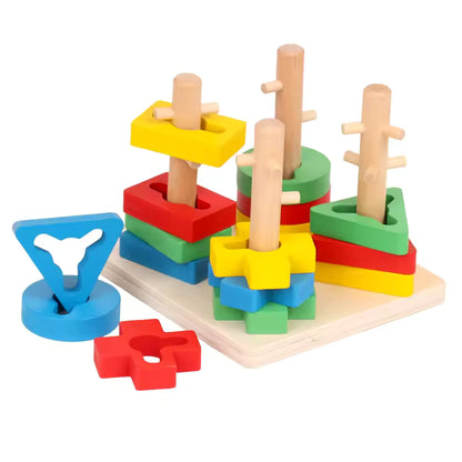 Tiny Thinkers Shape & Color Stack Tower