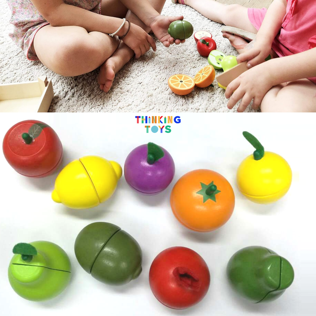 PLAYSHOP 9-Piece Fruit Slicing Set