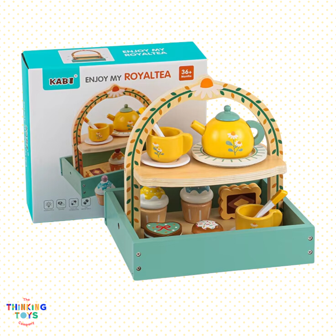 PLAYSHOP Royal Tea and Cake Set