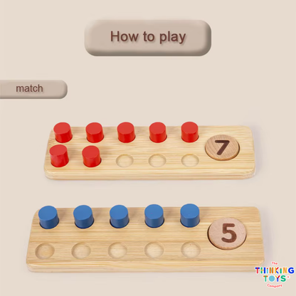 Wooden Mathematical Calculation